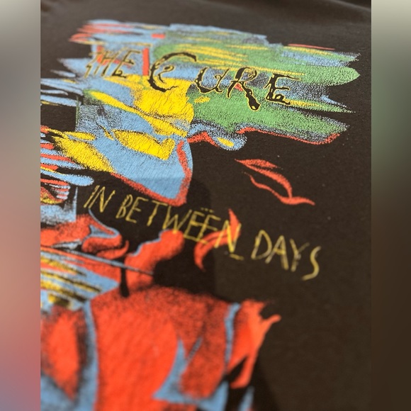 Vintage 1989 The Cure T-Shirt super rare - Picture 8 of 13